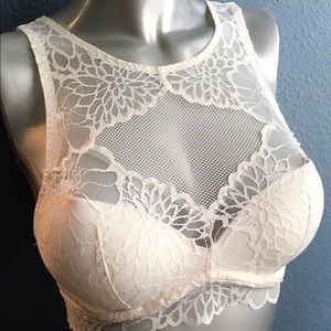 Victoria Secret Pink - White Lace Bra